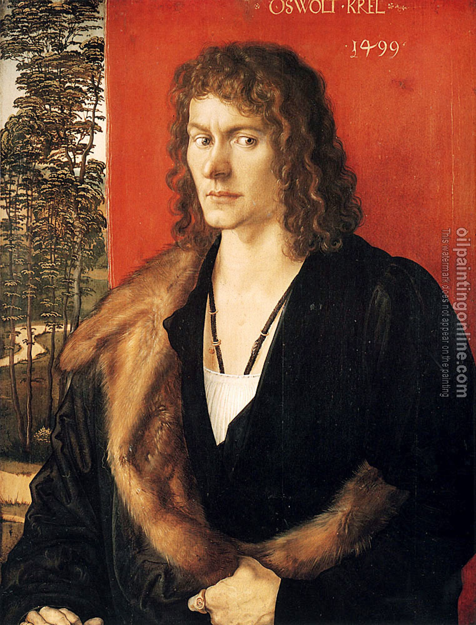 Durer, Albrecht - Portrait of Oswald Krel